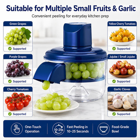 3-in-1 Electric Fruit and Garlic Peeler