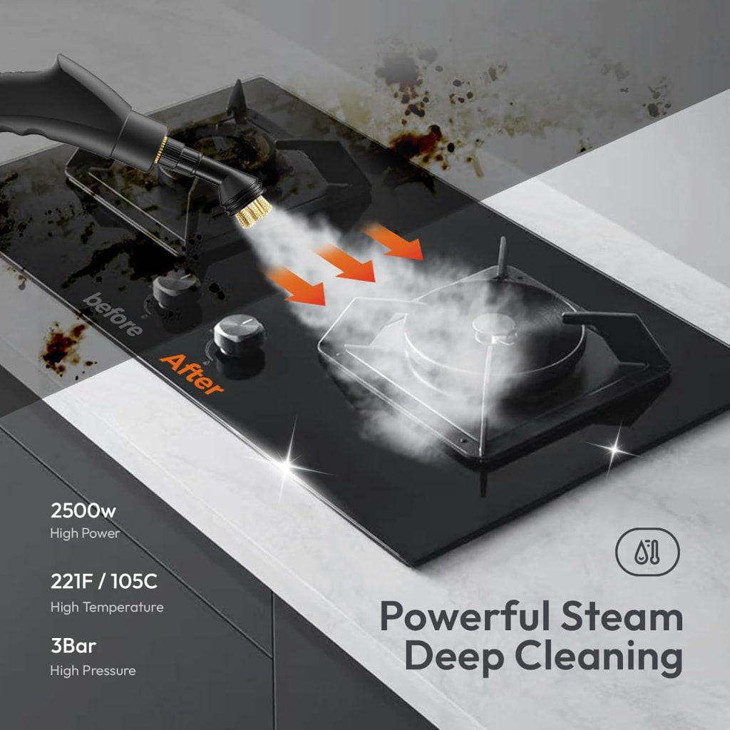 Steam Cleaner cleaning surfaces