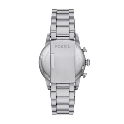 Fossil Sport Tourer Chronograph Stainless Steel Bracelet Blue Dial Men S Watch Fs6047