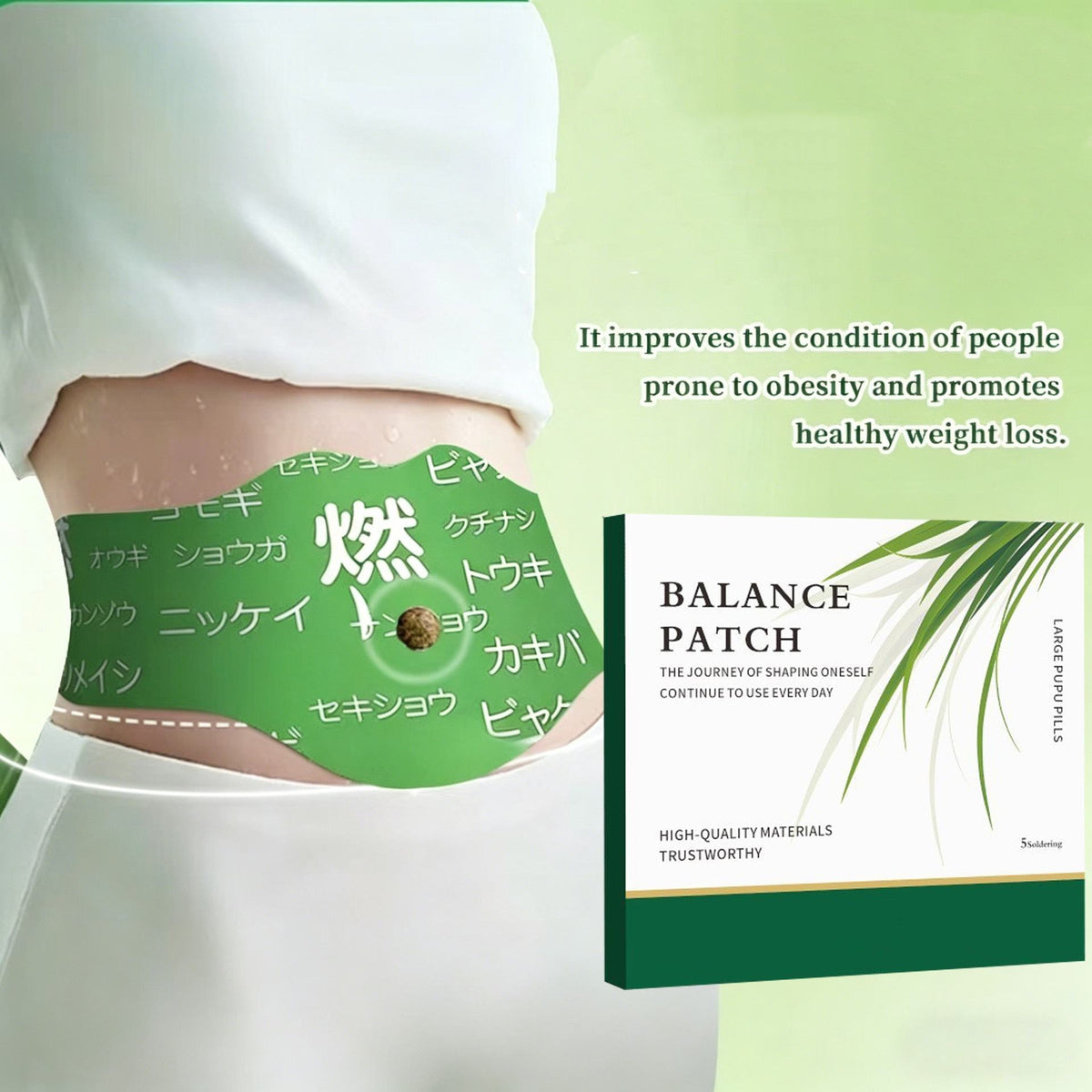 Balance Patch – Herbal Body Patch, 5 Pack