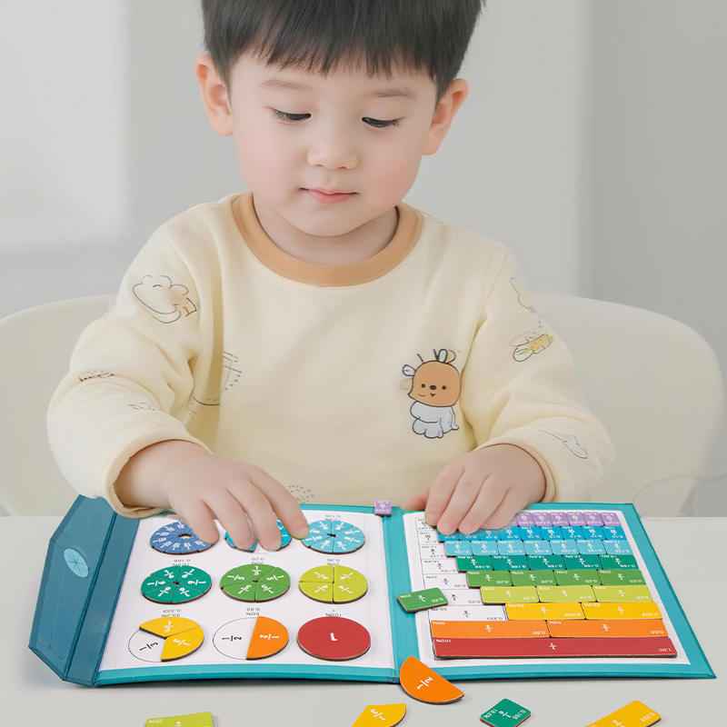 Wooden Fraction Learning Game