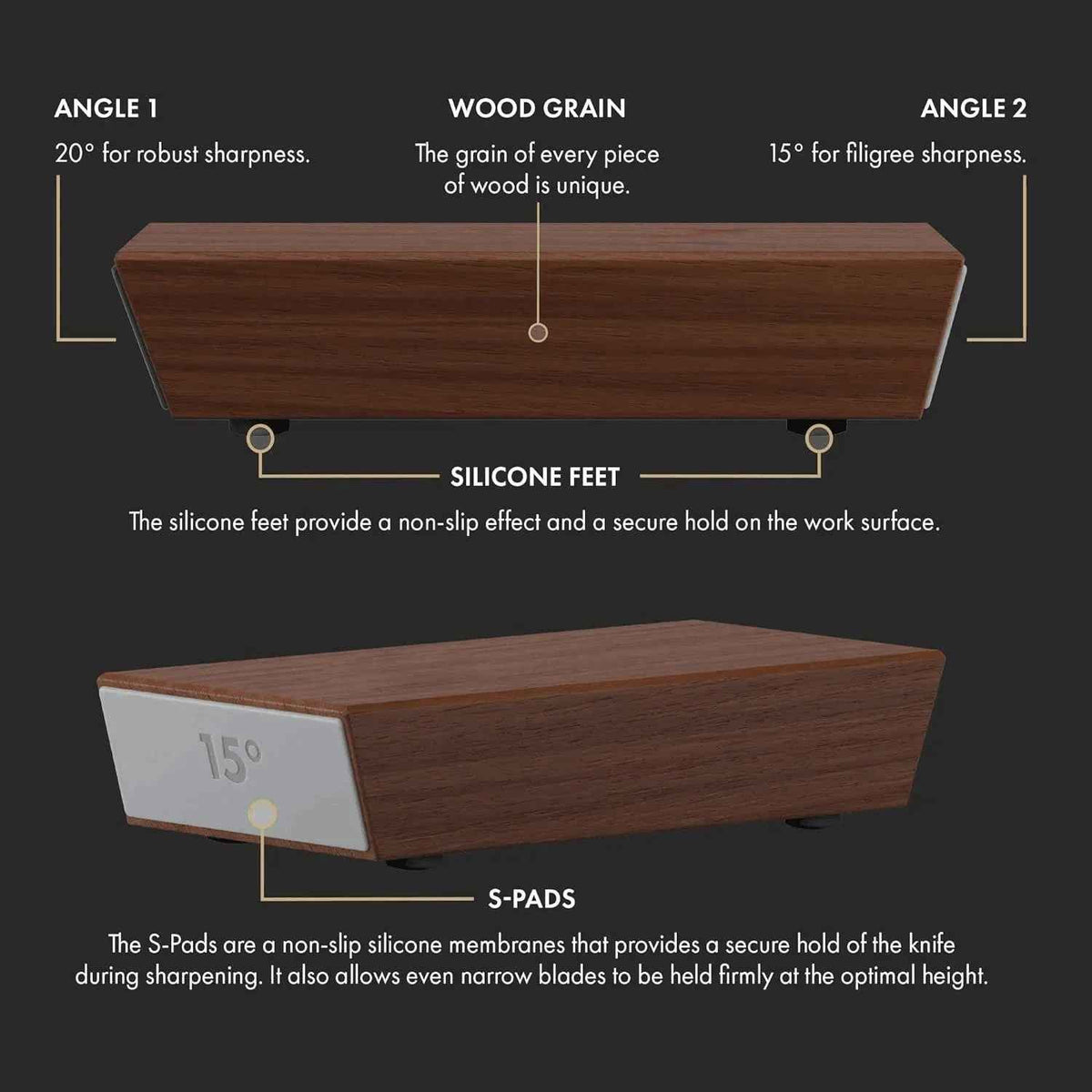 Rolling Knife Sharpener – Diamond Coated
