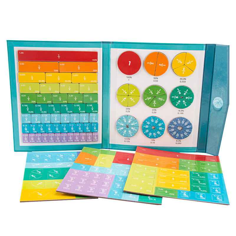 Wooden Fraction Learning Game