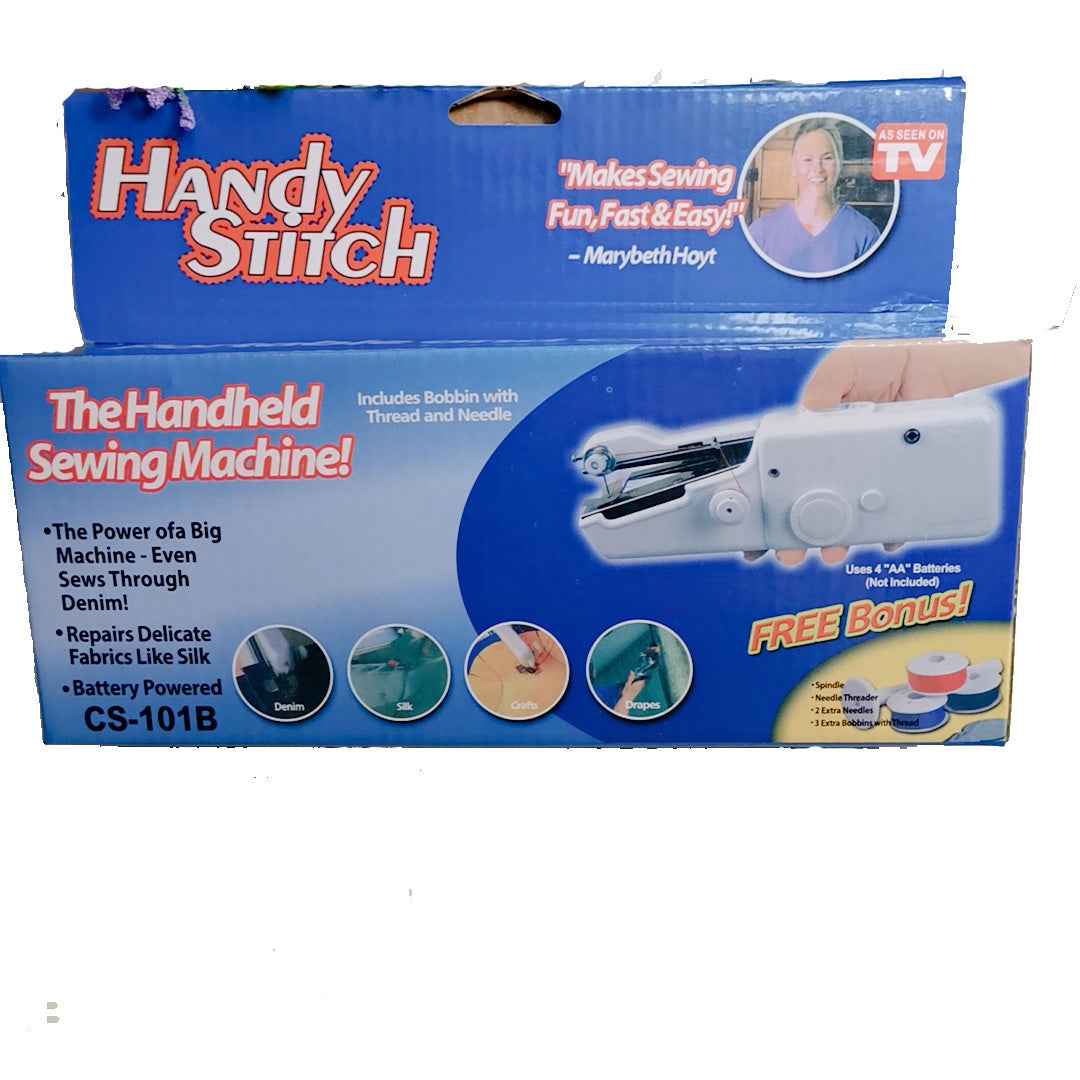 Handheld Stitch Machine – packaging and contents