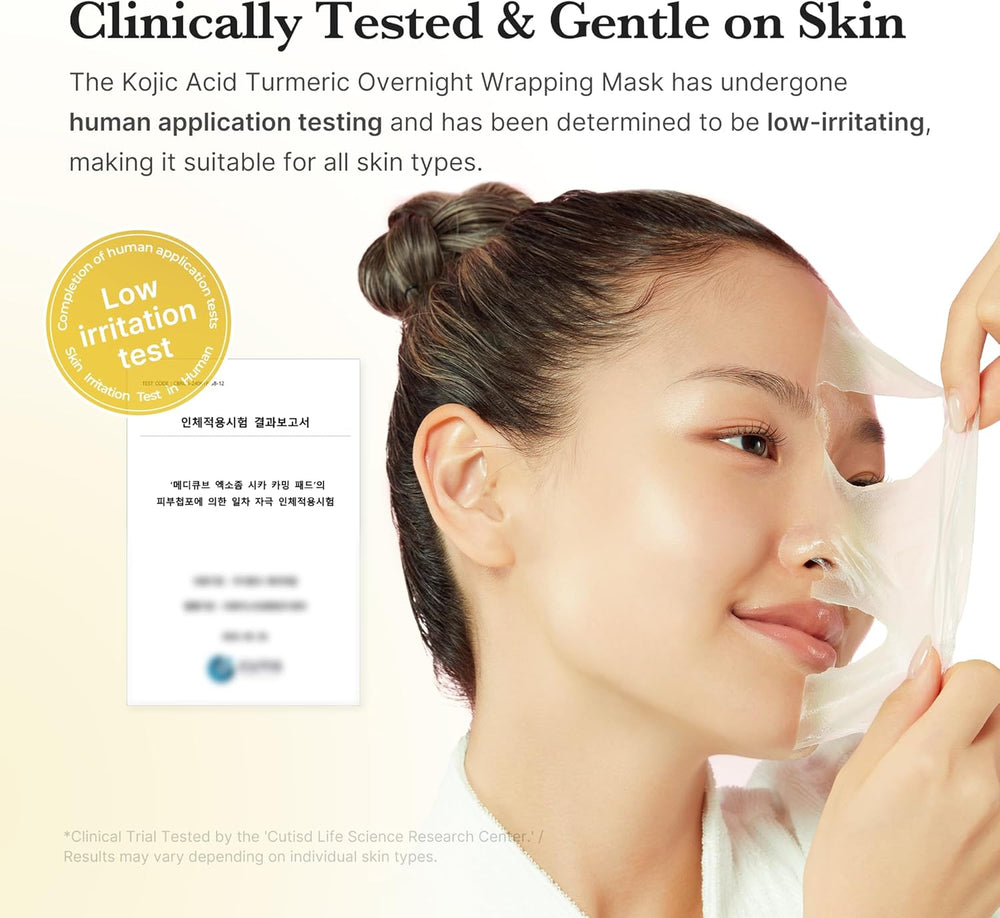 Medicube Kojic Acid Turmeric Overnight Wrapping Mask – image 3