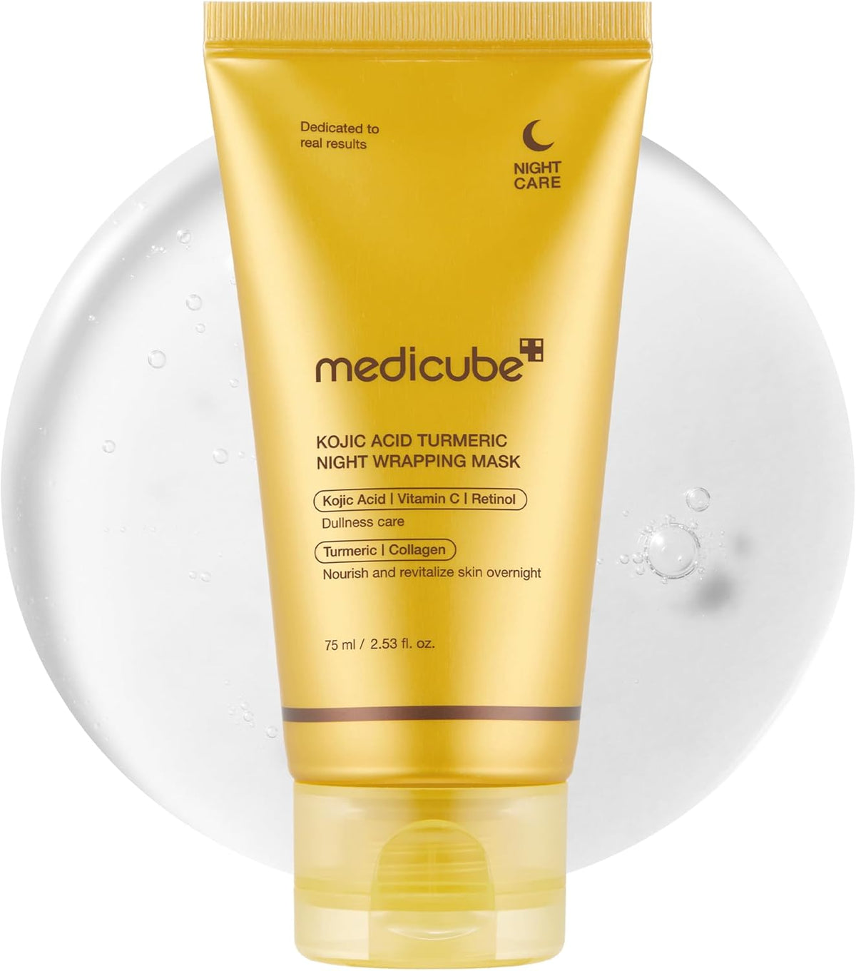 Medicube Kojic Acid Turmeric Overnight Wrapping Mask – image 1