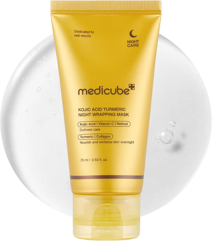 Medicube Kojic Acid Turmeric Overnight Wrapping Mask – image 1
