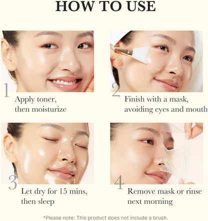 Medicube Kojic Acid Turmeric Overnight Wrapping Mask – image 2