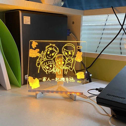 LED Tracing Light Pad Drawing Board – 30 × 20 cm
