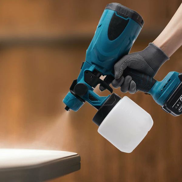 Electric Spray Gun | High Power Cordless Handheld Electric Paint Sprayer Home | 18V Battery