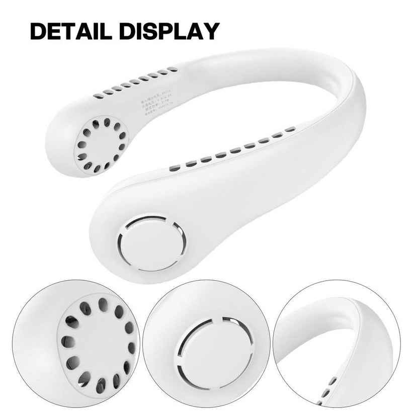 Vaneless Neck Hanging Fan – front view