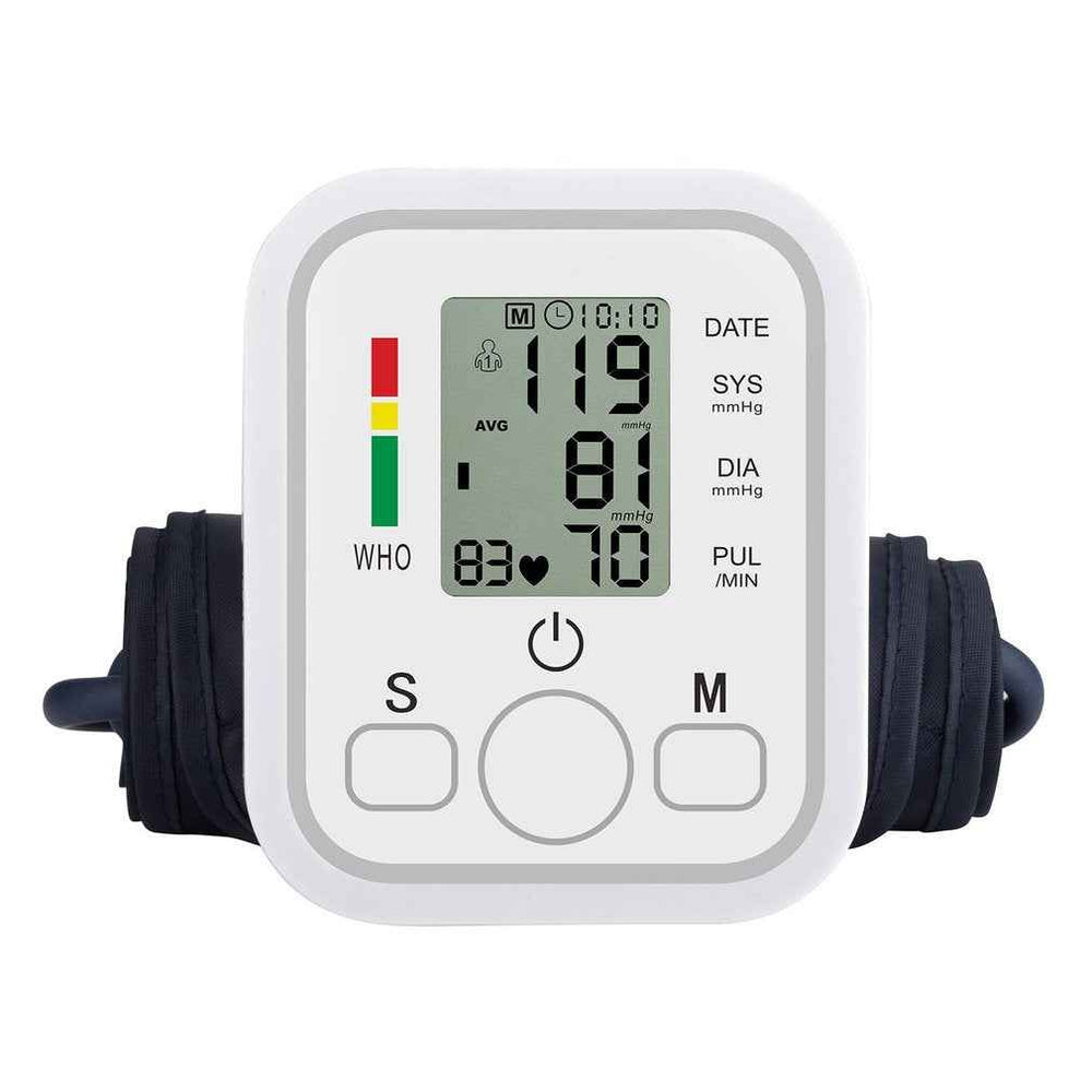 Electronic Blood Pressure Monitor – side view