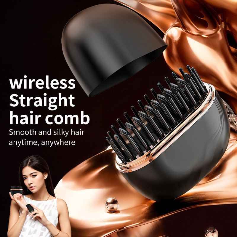 Cordless Mini Hair Straightening Comb