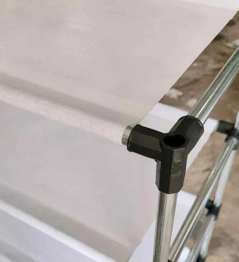 Foldable Canvas Storage Wardrobe – front view
