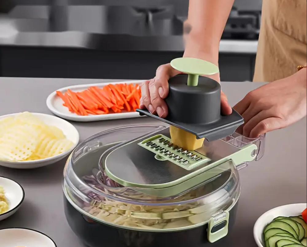 9-in-1 Vegetable Slicer – close-up