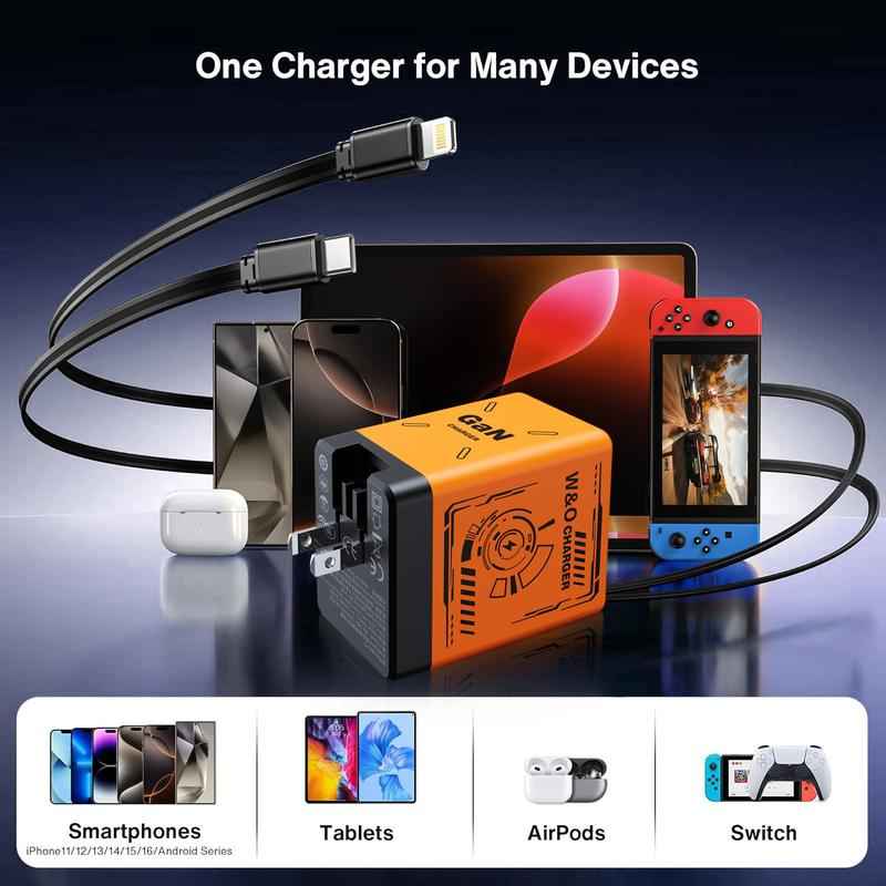 GaN Fast Wall Charger – Compact Travel Adapter