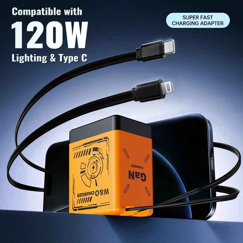 GaN Fast Wall Charger – Compact Travel Adapter