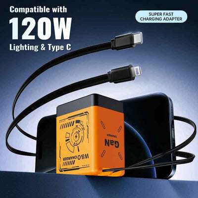 GaN Fast Wall Charger – Compact Travel Adapter