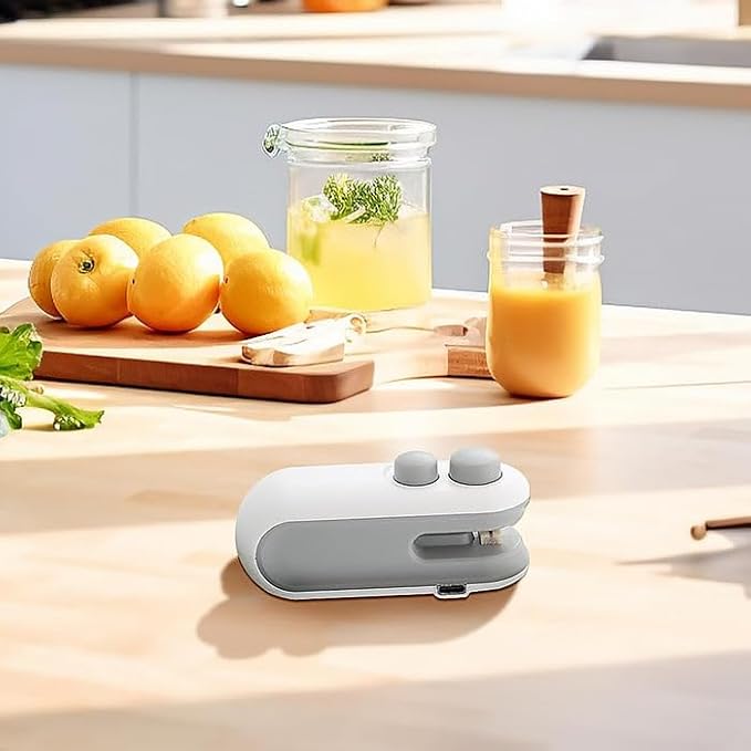 Portable Mini Heat Sealer – USB Rechargeable Bag Sealer
