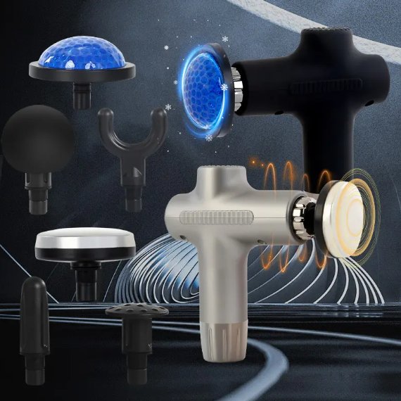 Hot and Cold Mini Massage Gun – Heat and Cool Compress – image 1