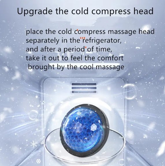 Hot and Cold Mini Massage Gun – Heat and Cool Compress – image 2