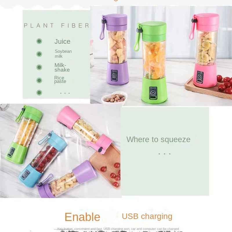Portable Juicer Blender – in use