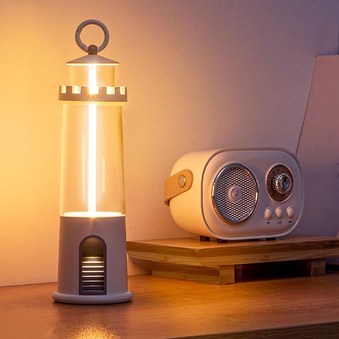 Lighthouse Camping Lantern rechargeable LED