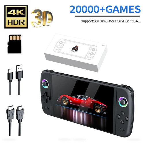 Portable Pocket Retro Handheld Video Game Console 1024*600 Display 7.0 Inch
