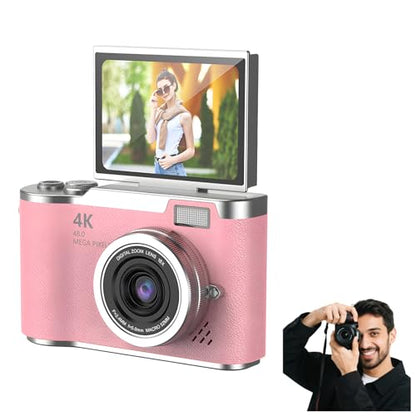 4K Digital Camera Beauty Filters 48MP HD Student CCD Camera CMOS Anti Shake