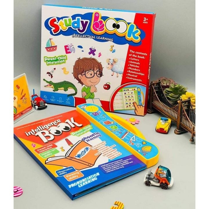 Smart Intelligent Learning Book for Kids – Interactive Educational & Early Learning Toy