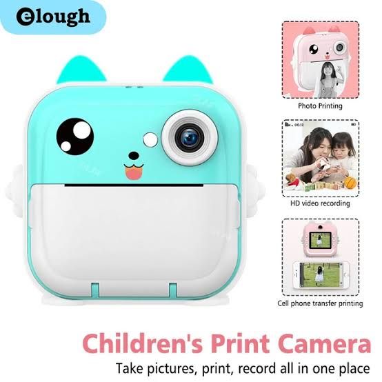 Children 1080P HD Digital Camera Toys Instant Print for Kids Thermal Print Camera