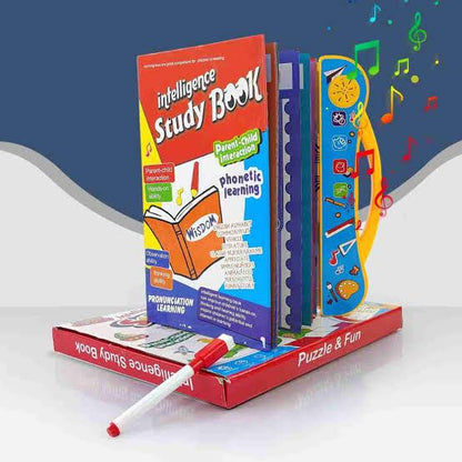 Smart Intelligent Learning Book for Kids – Interactive Educational & Early Learning Toy