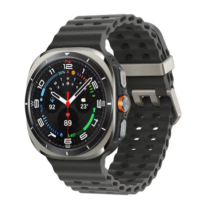 Samsung Galaxy Watch Ultra 47mm LTE (2024) – Titanium Silver AI Smartwatch with GPS & Fitness Tracking