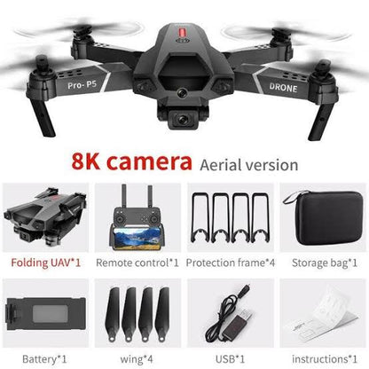 Drone 8K HD Camera aerial photography 5G WIFI FPV Foldable