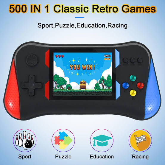 Handheld Retro Game Console – Classic Gaming Anytime, Anywhere