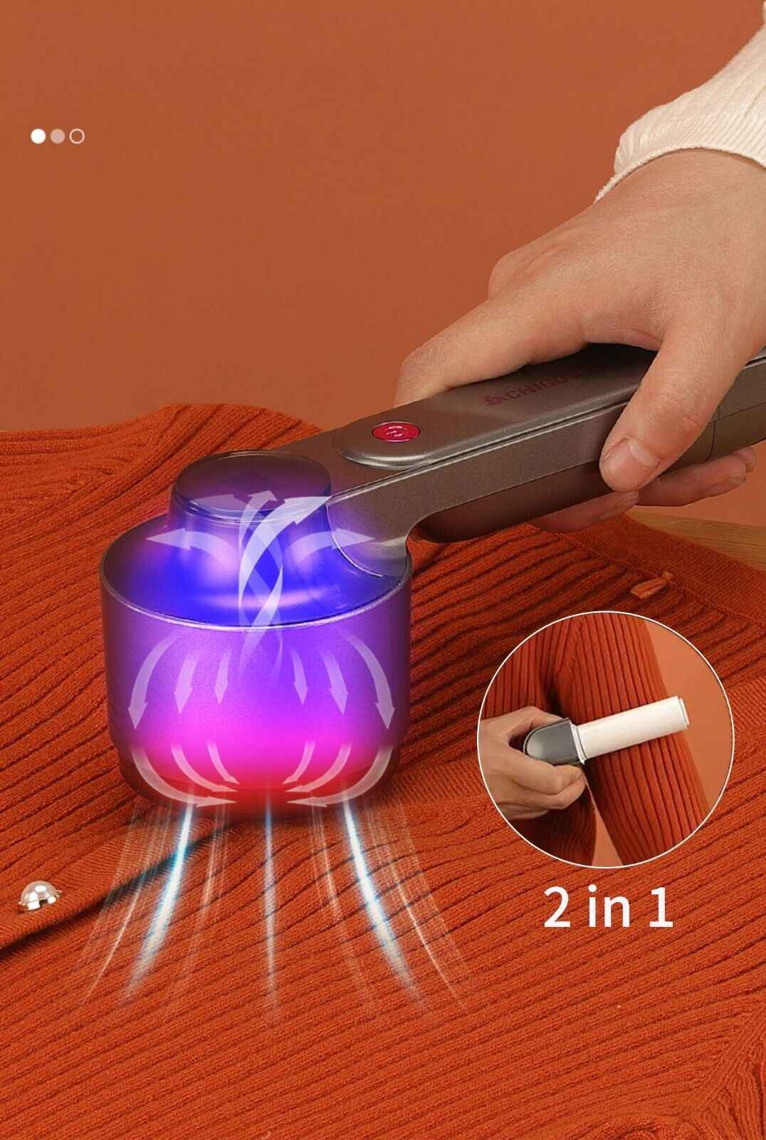 Rechargeable Lint Remover – detail view