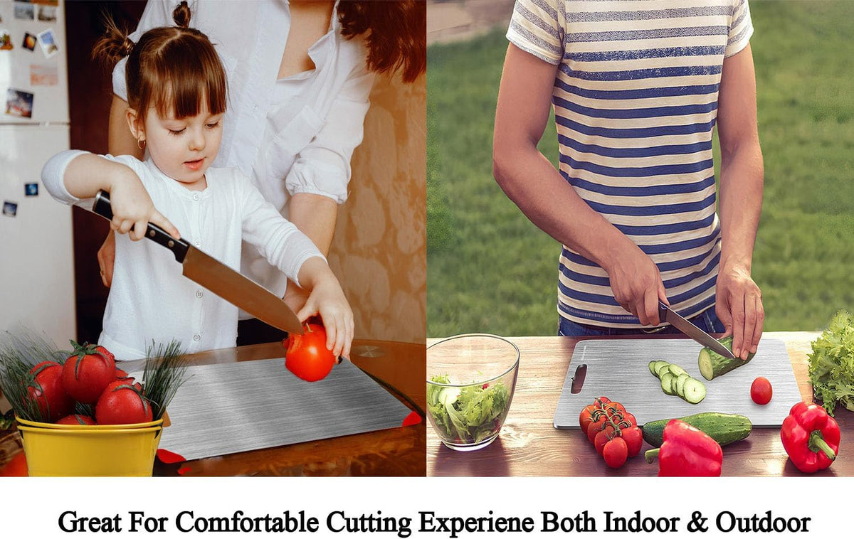 Titanium Chopping Board – front view