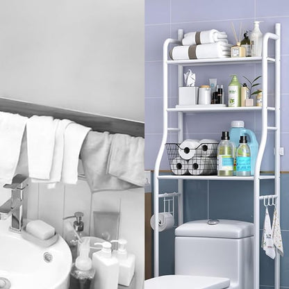 3-Tier Over-Toilet Storage Rack – Adjustable Bathroom Shelf – image 3