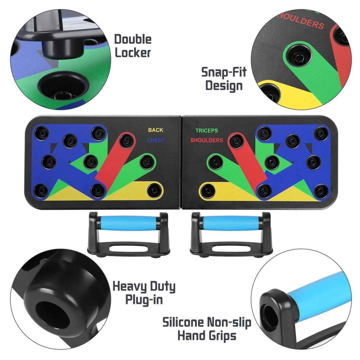 Push-Up Board – front view
