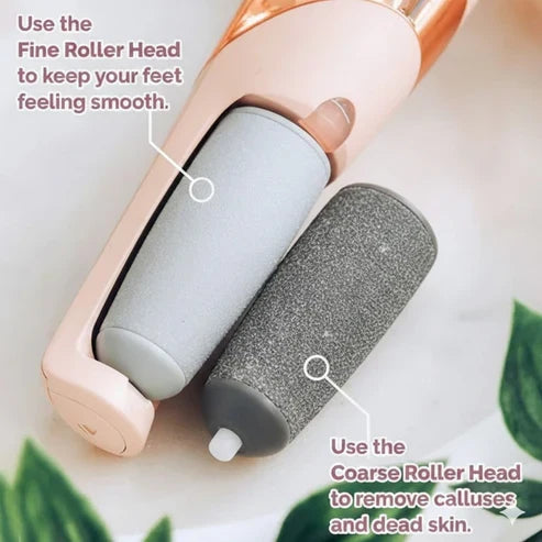 Electric Pedicure Foot File Callus Remover (مبرد كهربائي للقدمين لإزالة الجلد الميت والكالو)