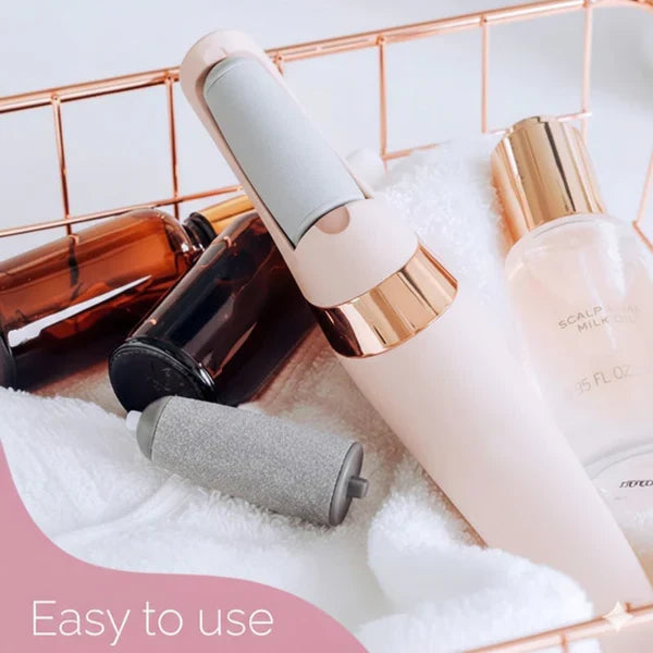 Electric Pedicure Foot File Callus Remover (مبرد كهربائي للقدمين لإزالة الجلد الميت والكالو)