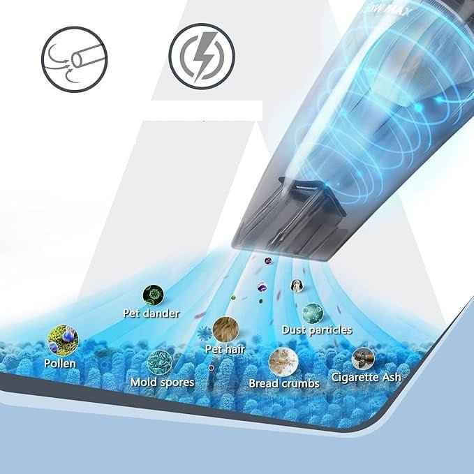 V1 Handheld Vacuum Cleaner – front view
