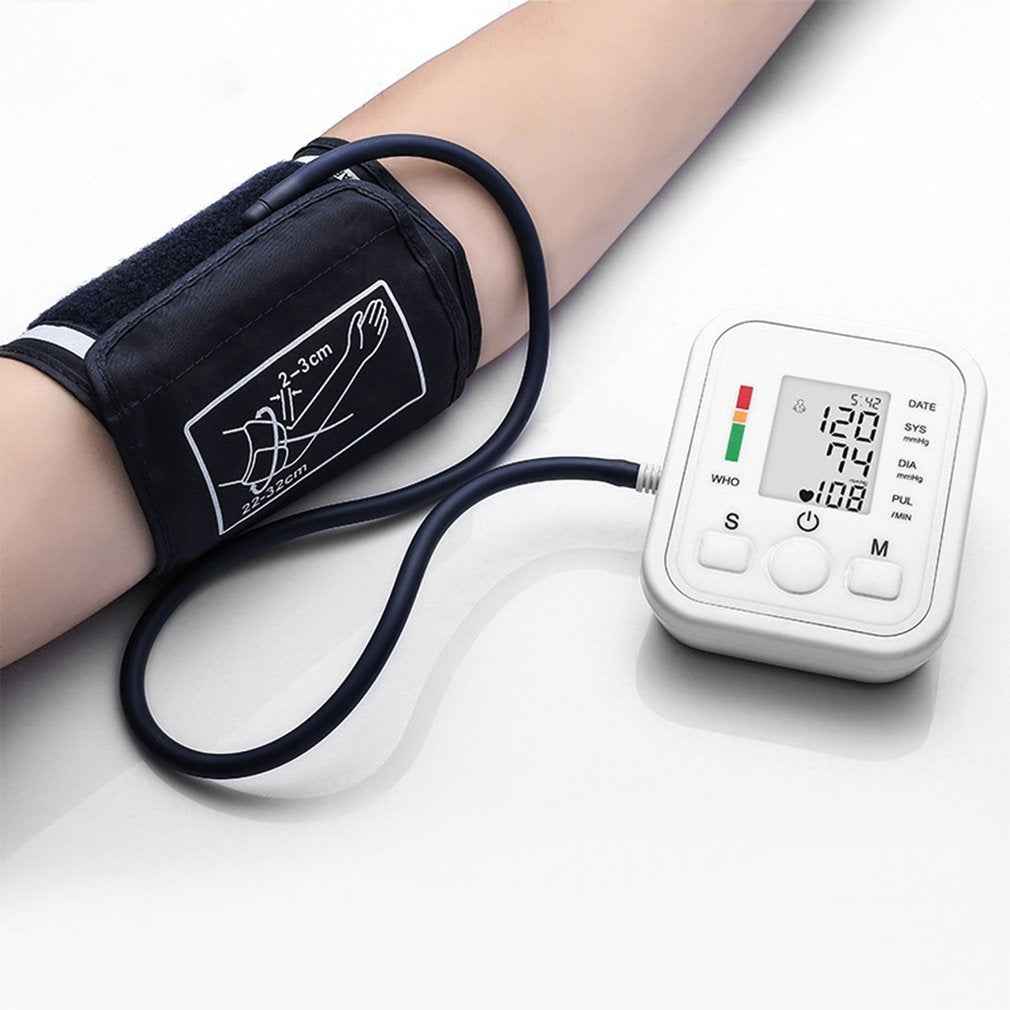 Electronic Blood Pressure Monitor – in use