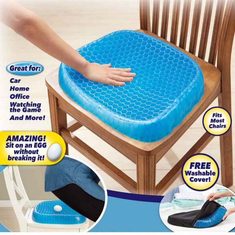 Silicone Ice Pad Insulated Car Seat – packaging and contents