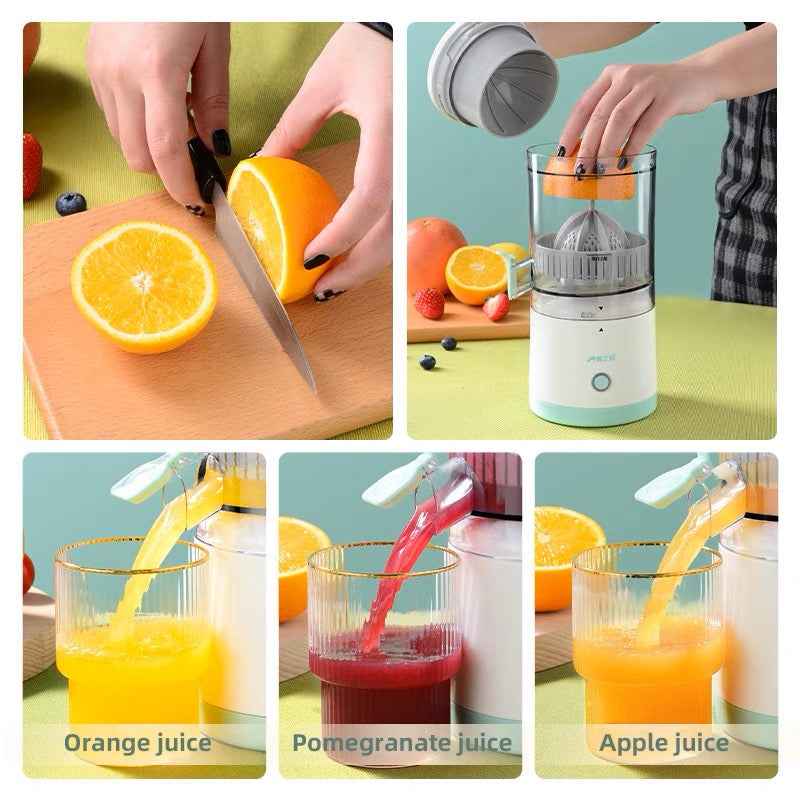 Automatic Fruit Juicer – in use
